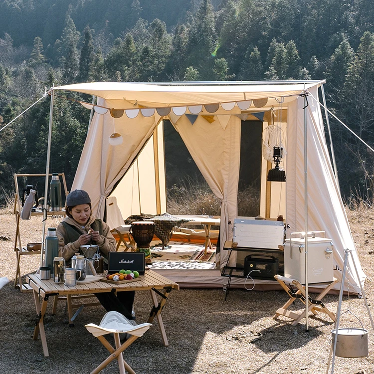 

100% Cotton Canvas Tent Family Camping Tents