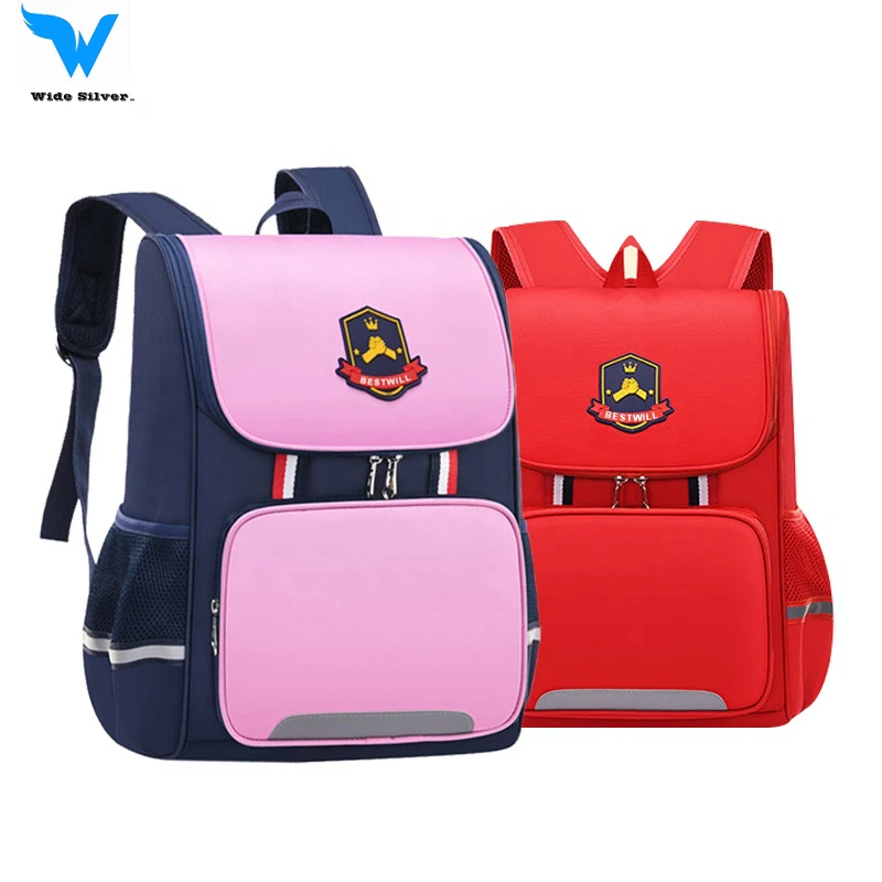 

Durable Back To School Set Fashion Children Custom Logo School Bags For Boys Men Backpack Children School Bags, Black / blue / pink / red