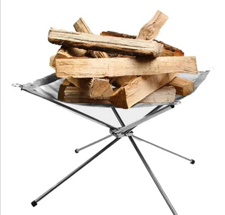 

High quality wood stove camping folding wood stove outdoor fire pit