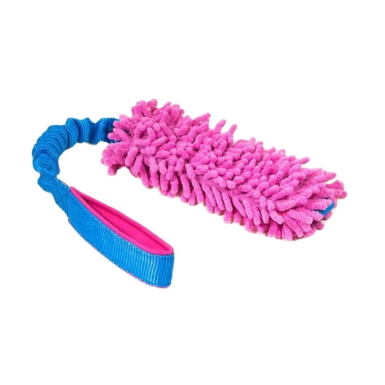 

2021 New Design MEDIUM Tug dog toy mop with bungee handle pet toys, Picture showed