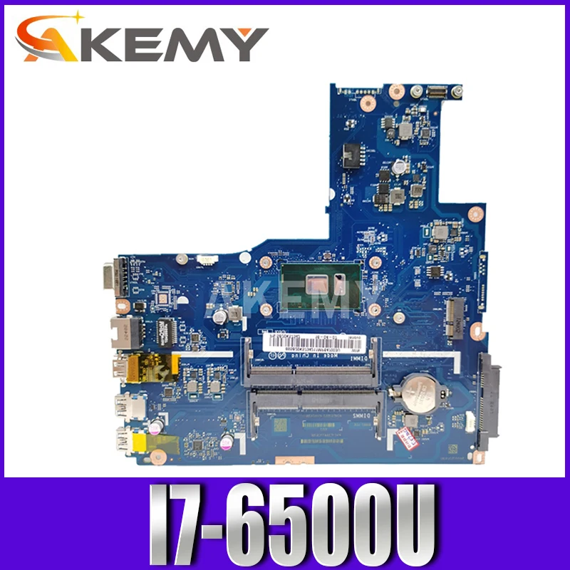 

Akemy For B51-80 15 inch laptop motherboard BIWB6 B7 E7 E8 LA-D102P SR2EZ I7-6500U CPU DDR3