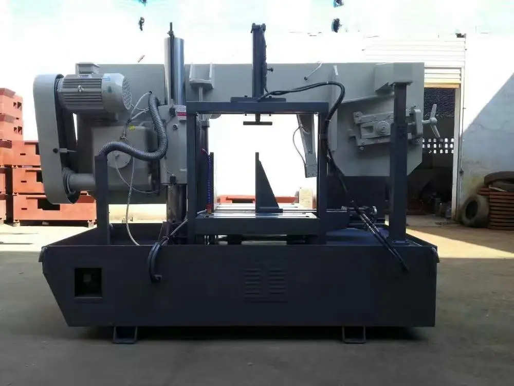 
H beam Horizontal Metal cutting Band saw machine 
