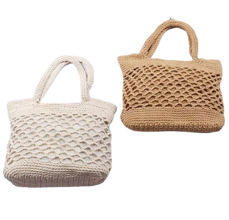 

New Arrival Fashion Triangle Shoulder Bags Women Beach Bag and Summer cotton Straw Beach Bag For Travel