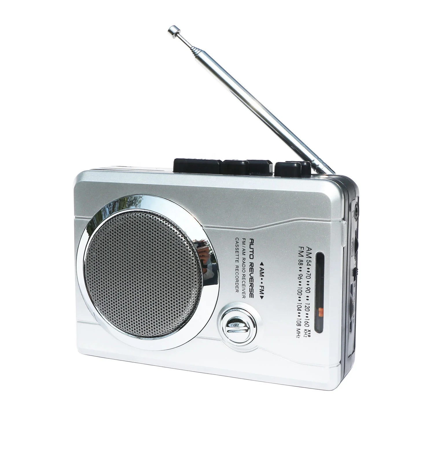

low price good quality portable cassette player with am fm radio auto reverse