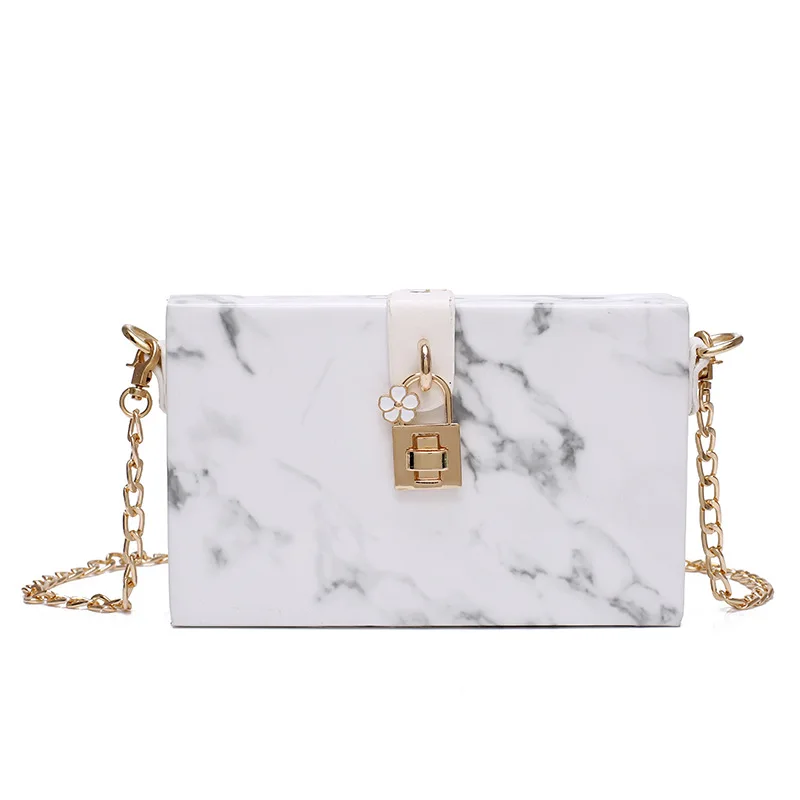 

LZYMSZ 2020 Marble pattern handbags for women 2020 ladies shoulder marble handbags