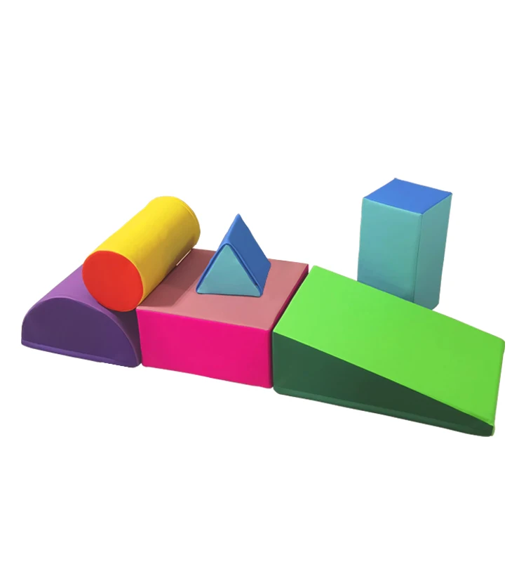

Soft Play Equipment Pink Soft Play Climb and Crawl Play Set 6 pcs for Toddlers Baby Climbing Toys Indoor Playground Set for Kids, Red, yellow, pink, green or customized baby climbing toys