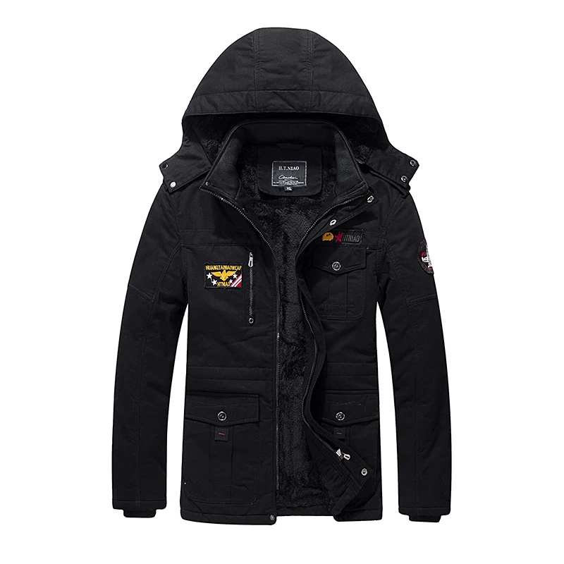 

Winter new style men's cotton jacket, As the picture