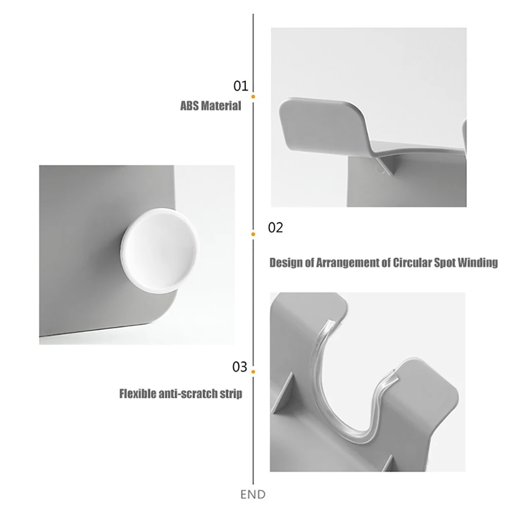 

Bathroom Hanger Drill-free Shelf Multi-functional Wall-mounted Receiving Frame Holder Hair Dryer Rack