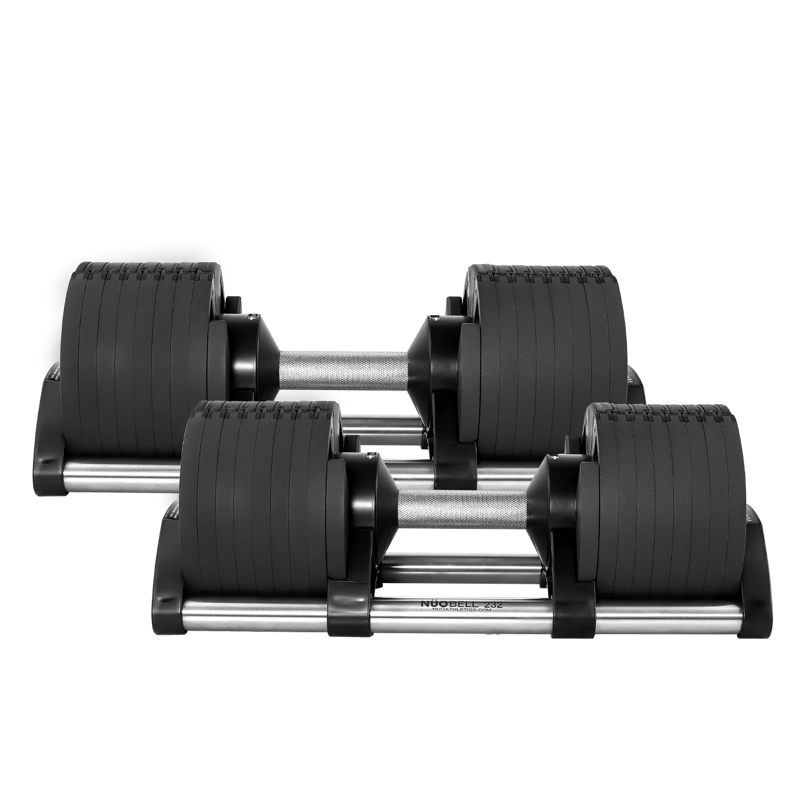 

Cheap Shipping Cast Iron Dumbbell Nuo Nuobell Adjustable Dumbbell 80 lbs, Black