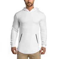 

2020 new men custom hoodie plain blank sport fitness men gym hoodies with embroidery logo