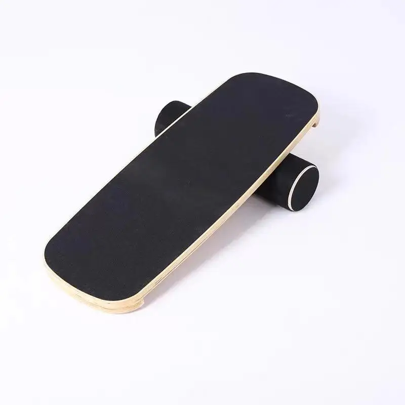 

Amazon hot sale indoor exercise board yoga skiing surfing balance train wooden balance board, Customized color