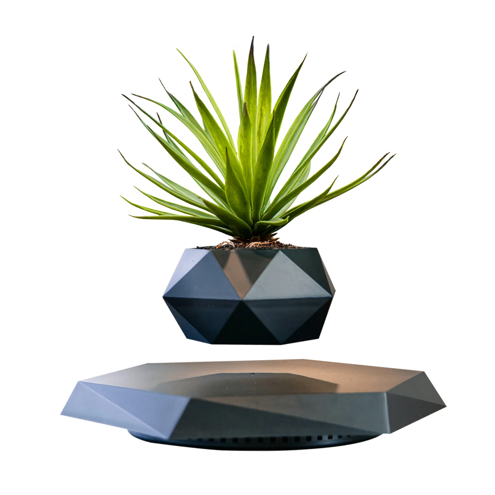 

Hot Selling Air Bonsai Magnetic Levitating Flower Pot Floating Plant Pot Creative Gifts For Home Decoration