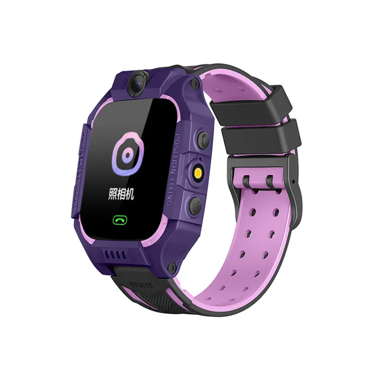 

New products 2020 Kids smartwatch q19 Touch Screen Camera Smart Phone Lbs Tracker Sos Call Alarm Clock children smart watch, Pink,blue