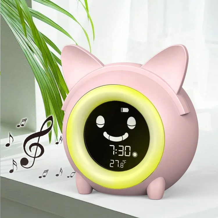 
KG-2715 Brightness Changing Digital Children Sleep Trainer Clock For Kids 