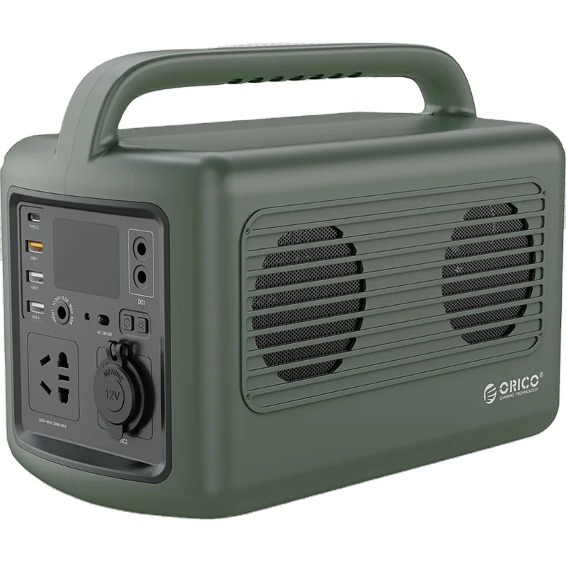 

DC AC Fast Charge 500W Portable Lithium Power Station 500Wh UK With Safe European Socket 220V 60Hz For Recreational Vehicle, Black