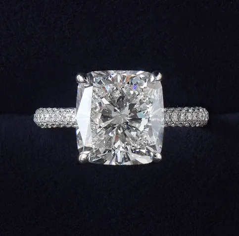 

Fashion Jewelry KYRA0736 Platinum Plated 3A Zircon Ring for women, Silver