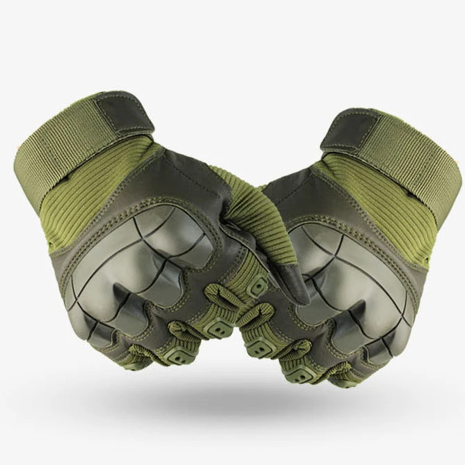 

TOP Quality Army Military Tactical Gloves Paintball Hunting Outdoor Riding Hiking Full Finger Touch Screen Compatible Gloves, 3 colors