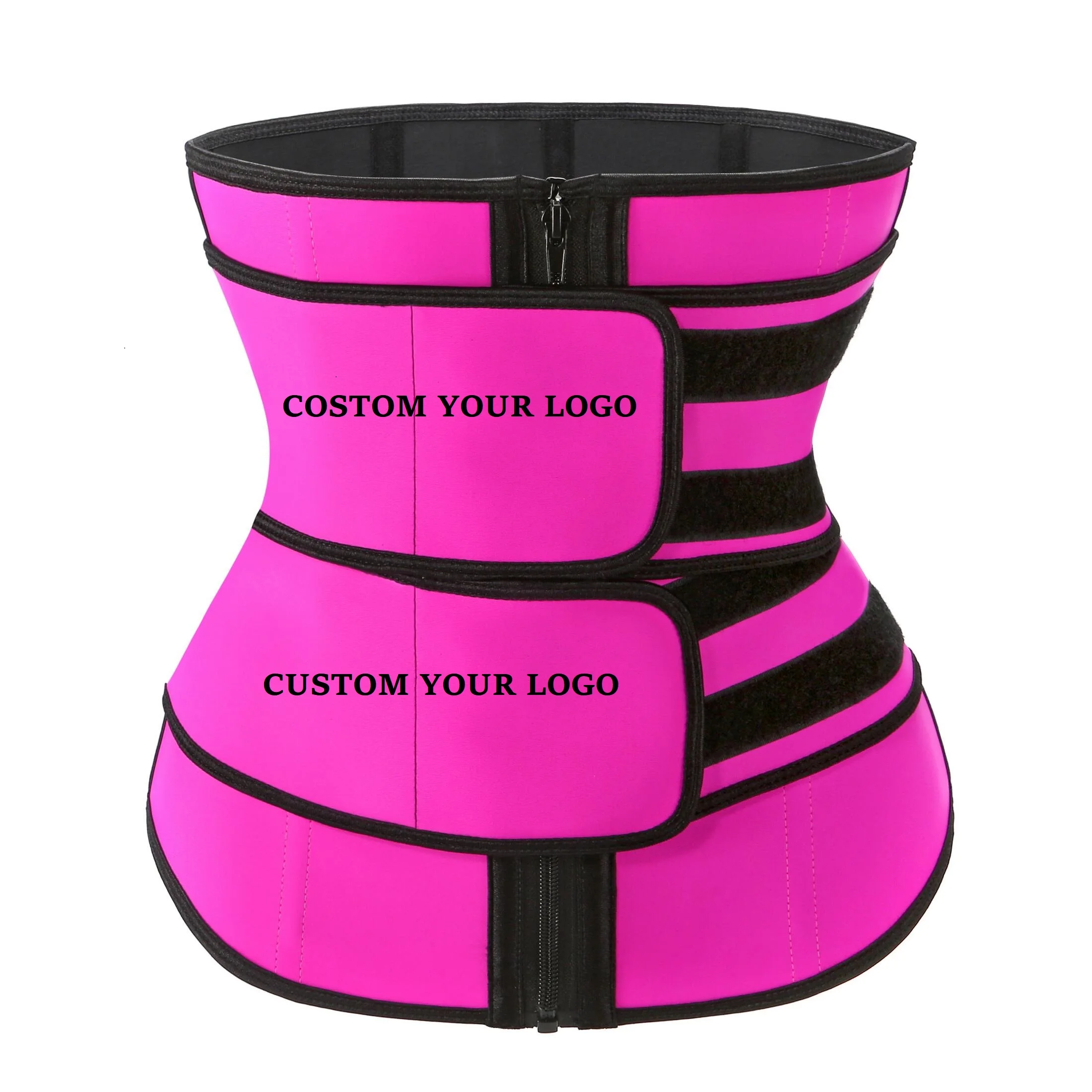 

Custom Logo Private Label 9 steel bone latex waist trainer women, Picture shows