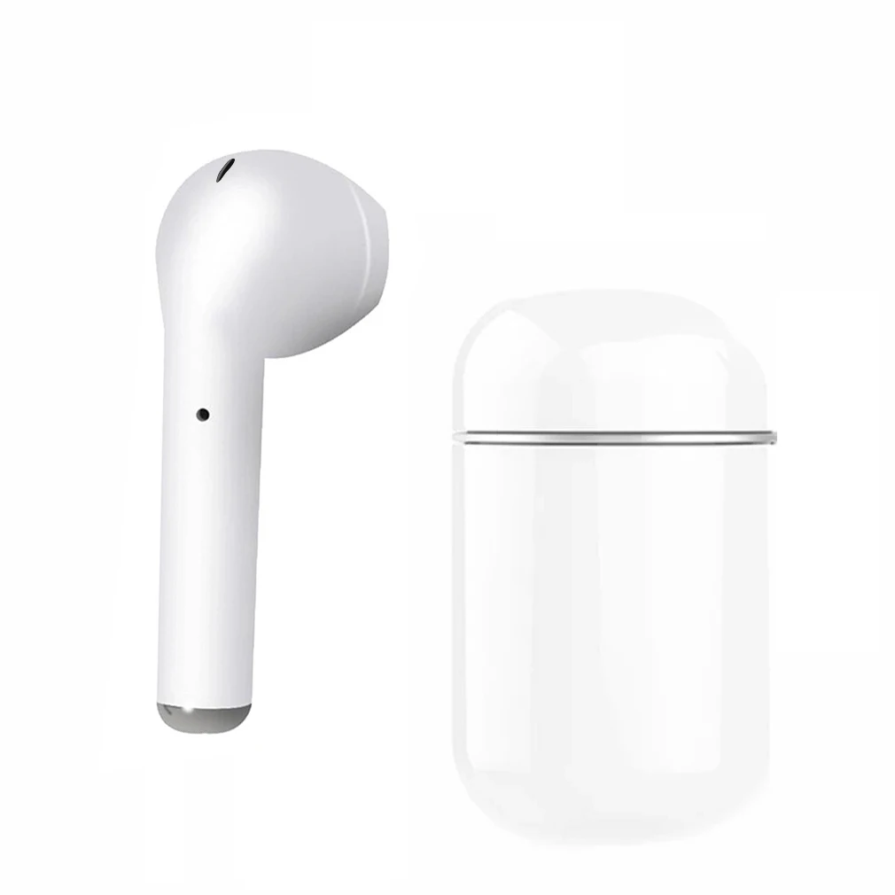 

Single Earphones Mic Stereo Headsets In-Ear Headphones with Charging Case Wireless Earbuds