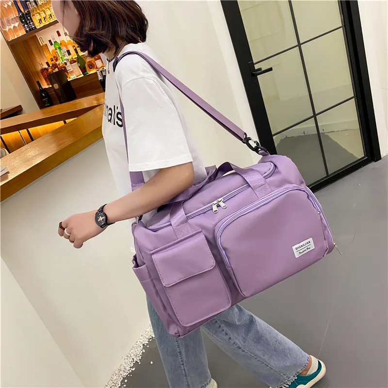 

2022 New Custom Travelling Duffle Bag with Shoe Compartment waterproof Sports Gym bag