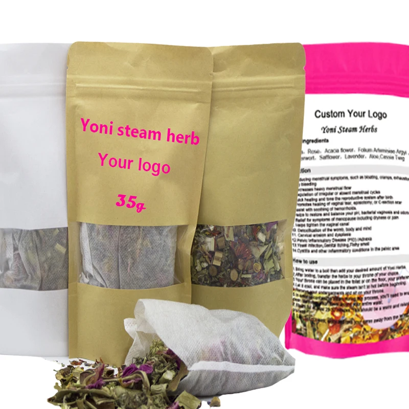 

Factory wholesale feminine hygiene products vagina shrink v steam yoni herbs organic custom label