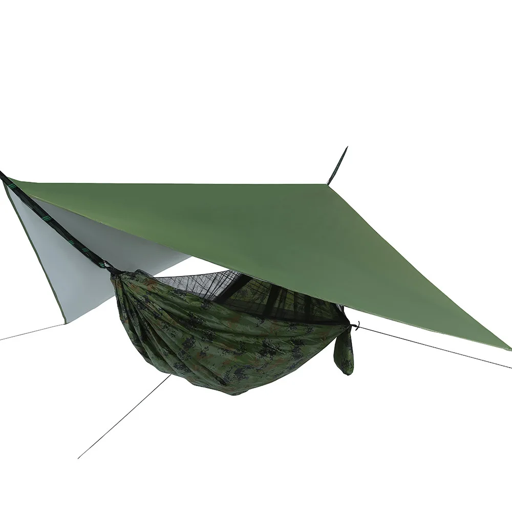

Outdoor Folding Hammock Accessories camping Portable Indoor Outdoor Hammock Double persons anti- insect hammock with storage bag, Optional