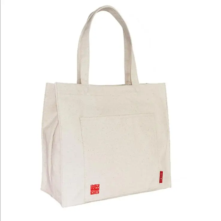 

Custom Printed Recycle Plain Organic Cotton Canvas Tote Bag Bulk Large Reusable Shopping Bag With Logo