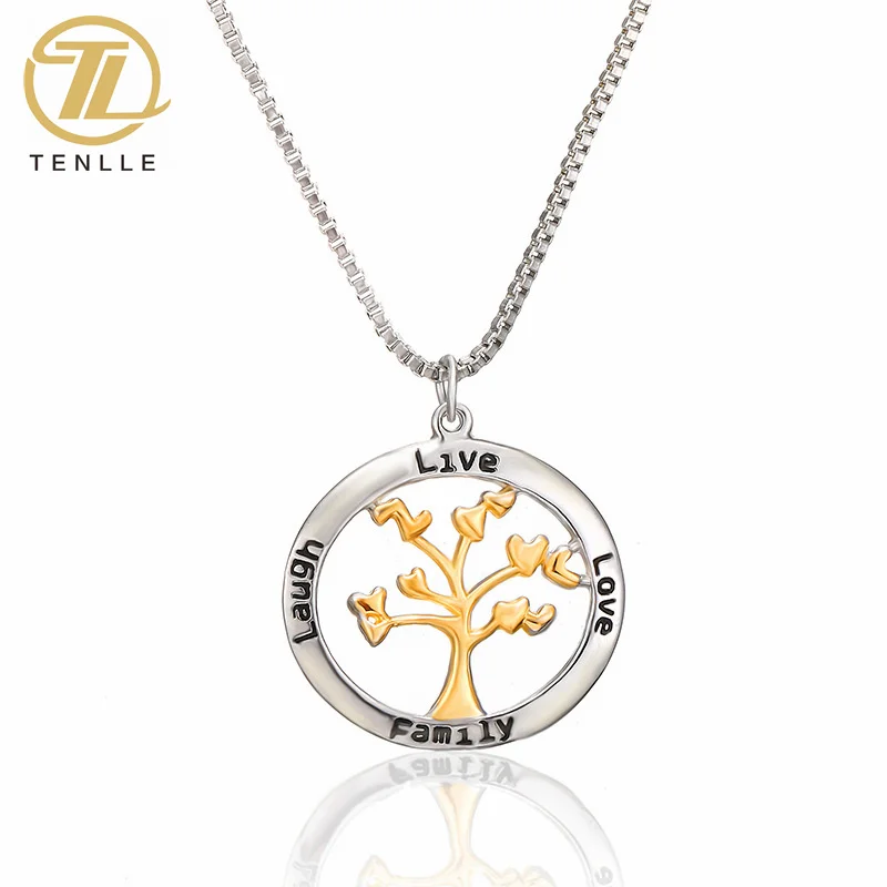 

Latest Popular Tree Of Life Stainless Steel Pendant Charm Jewelry For Women