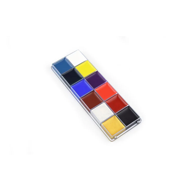 

Wholesale 12 Color Makeup Face Paint Private Label UV Face Paint For Kids