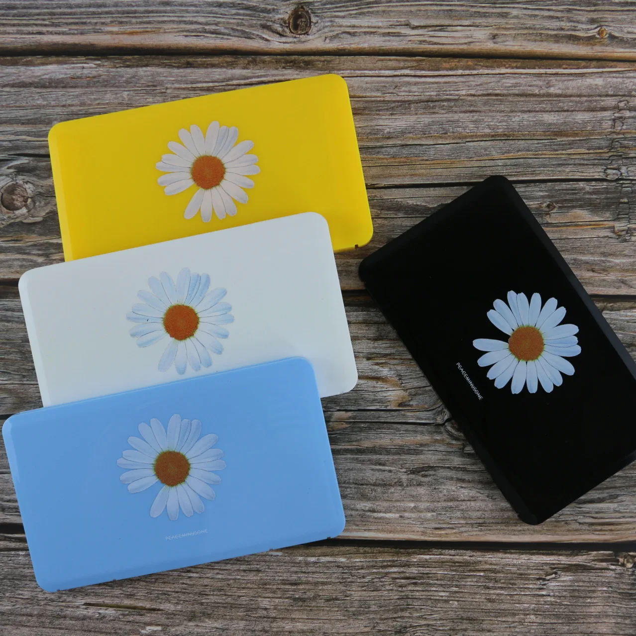 

Daisy logo print hot sale rectangle Portable colorful print Masking Storage container Dustproof Masking Cases ready to ship
