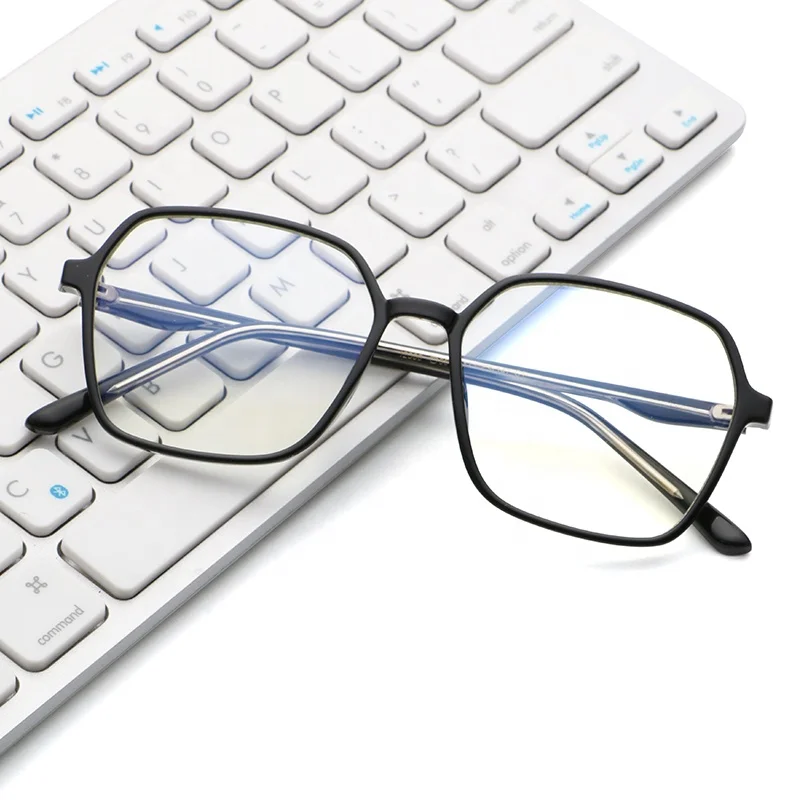 

2020 New Arrival Top Tr90 Square Frame Anti Block Blue Light Glasses For Computer Bluelight Blocking Glasses Men And Women
