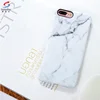 Saiboro tpu antishock case for iphone 7 imd marble backcover