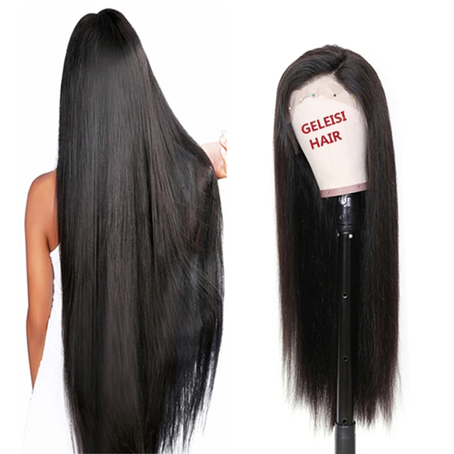 

Cheap price virgin Brazilian straight human hair lace frontal wig, cuticle aligned hair swiss lace front wig with baby hair