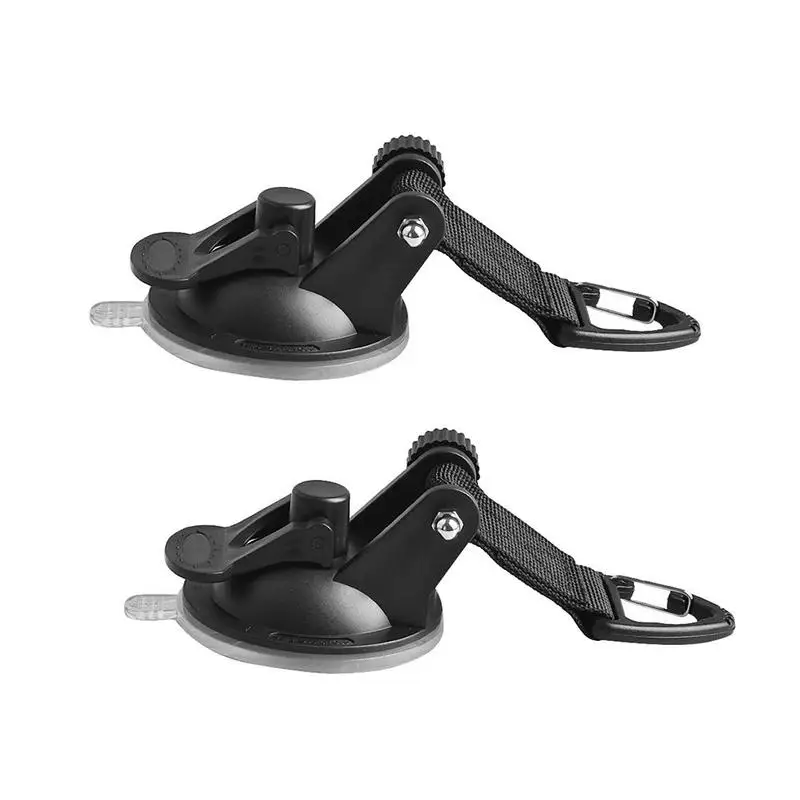 

2Pcs Suction Cup Securing Hook Tie Down Camping Pool Car Side Tarp Hook Universal Tarps as Securing Tents Awning N5N7