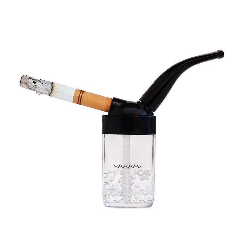 

Amozon Smoking Plastic Water Pipe Recyclabe Cigarette Holder weed herb Water Pipe