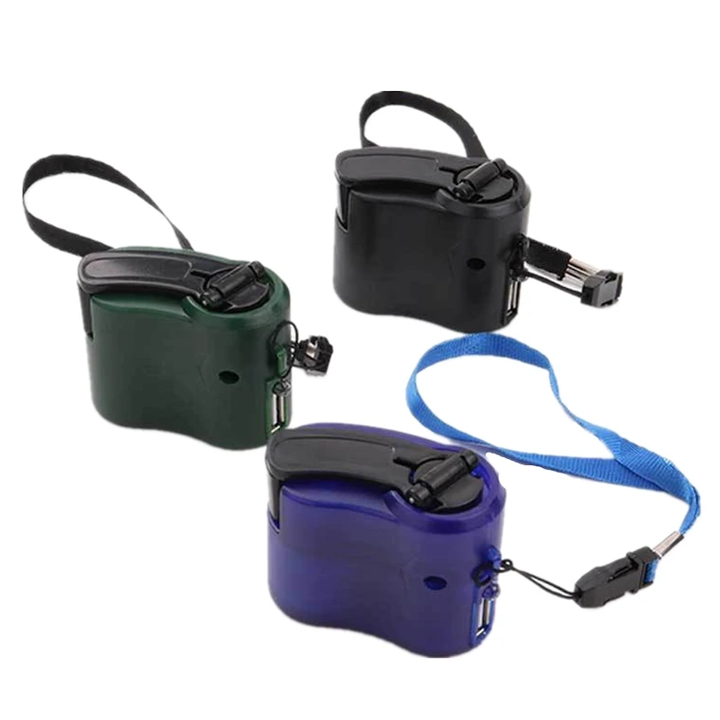 

Portable Hand Cranked Power Outdoor Emergency USB Charger for Mobile Phone Camera Travel Charger EDC Survival Tools