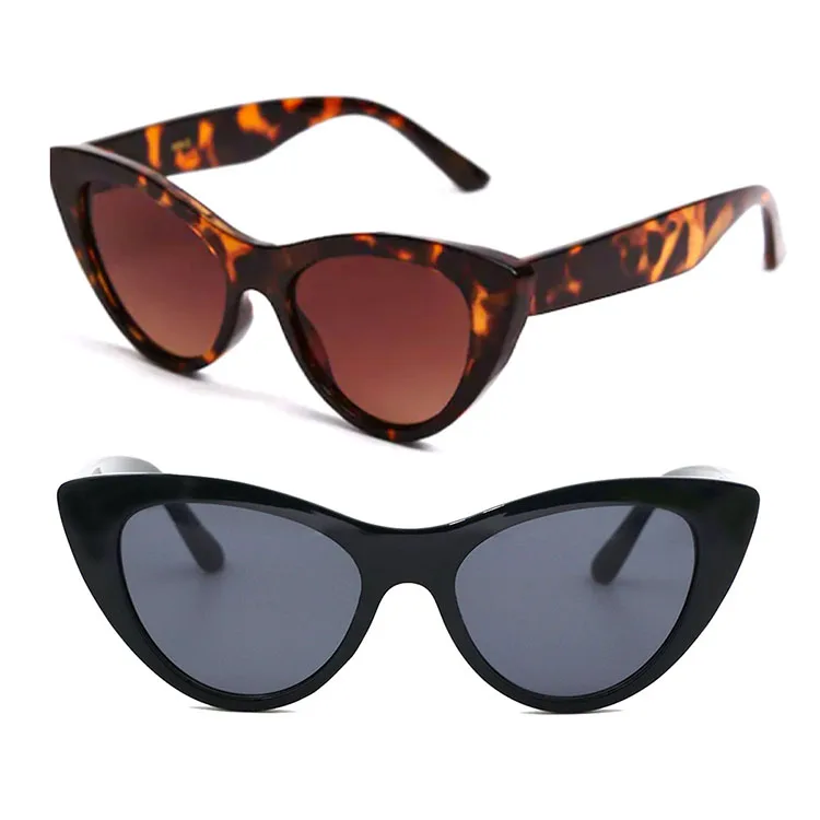 

VIFF HP20900 Black Tortoiseshell Cateye Shades Sun Glasses River Fashion Cheap Stocked Vintage Retro Cat Eye Sunglasses