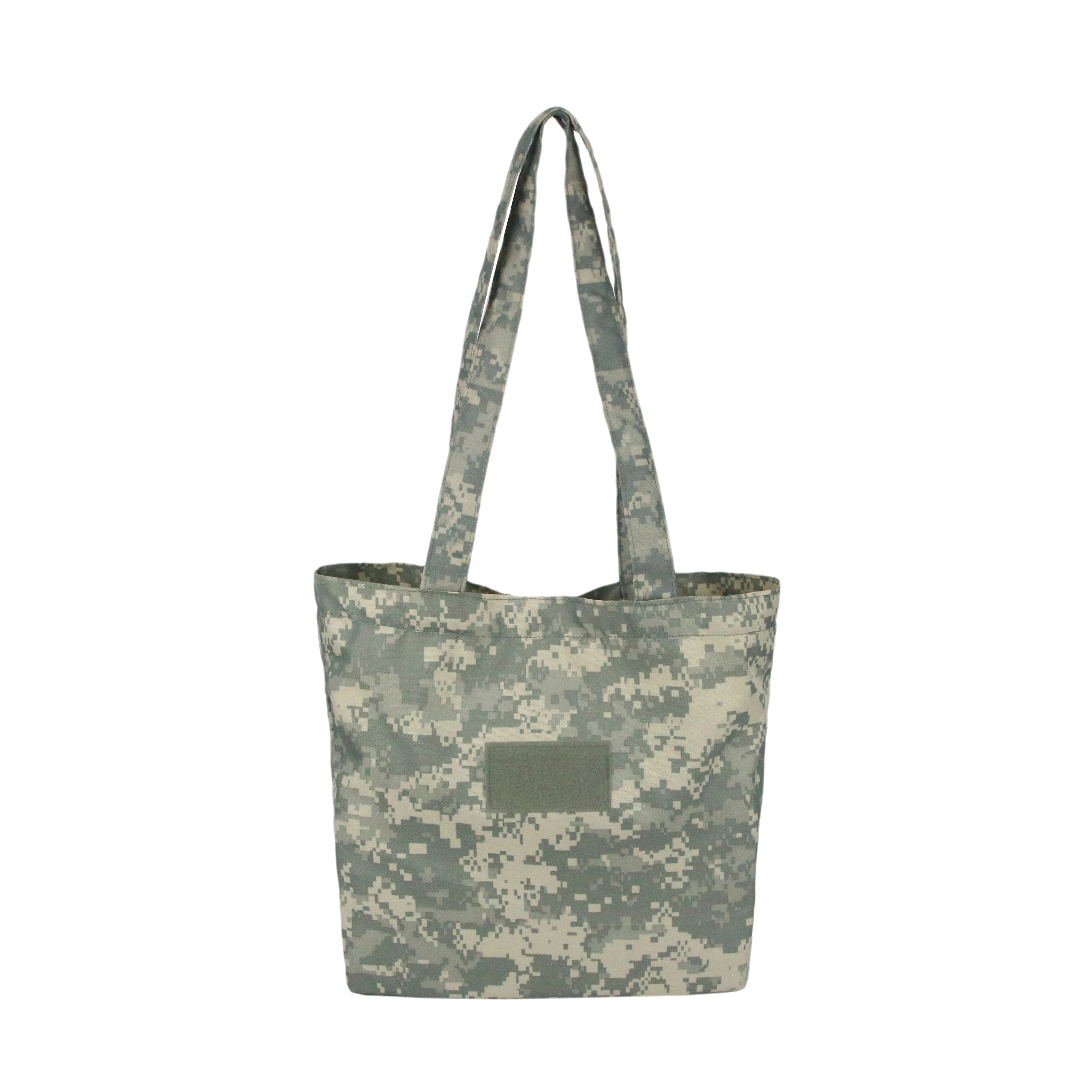 

military tactical backpack Custom Printed Logo Design plastic die cut bag shopping bag shoulder hand bag, Acu