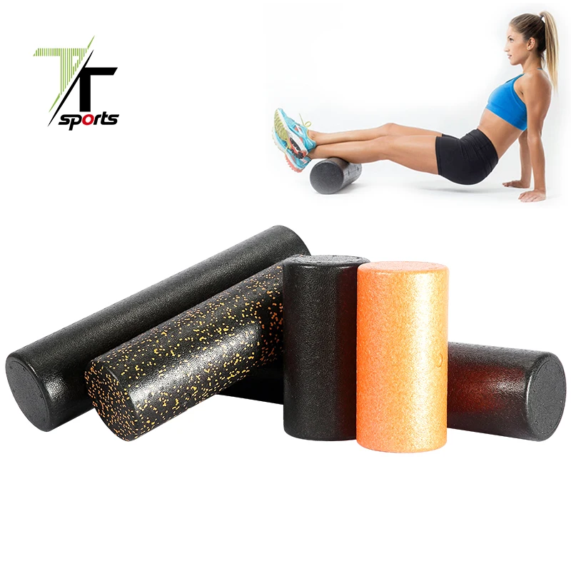 

TTSPORTS New Design High Density Black EPP Pilates Exercise Massage Foam Roller, Customized color