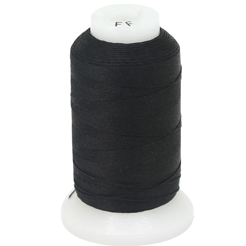 

Hobbyworker Wholesale 115Yards Multicolor Silk Cord 100% Natural Black Silk Thread