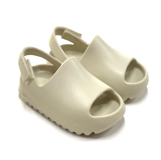 

Children EVA thick bottom coconut yeezy slippers fish mouth beach outdoor children sandals
