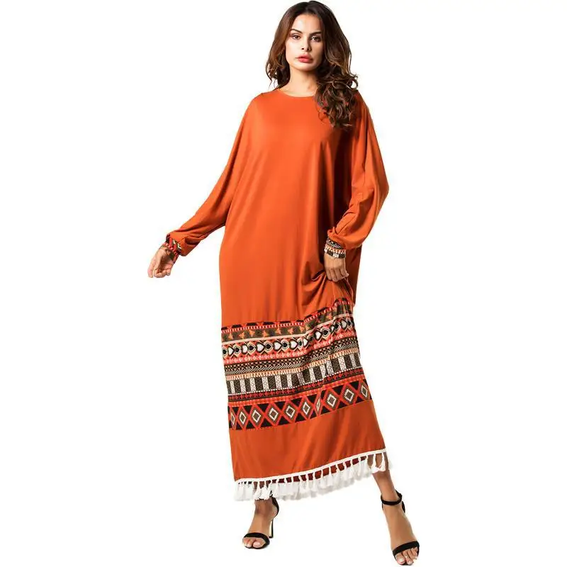 Islamic rayon nigerian linen long jalabiya embroidery women abaya muslim dresses velvet african women dubai moroccan kaftan