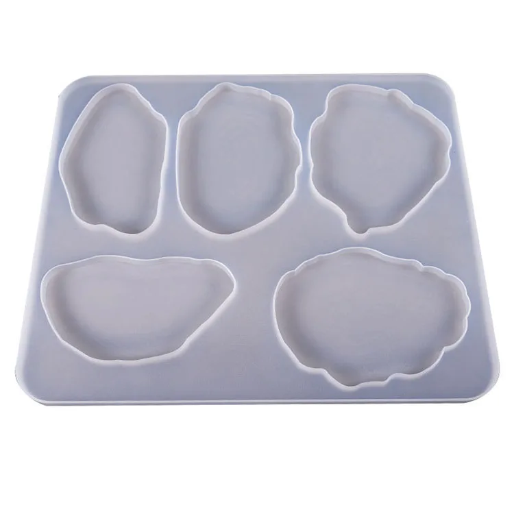 

2021 New Large Table Decoration Mold Coaster Set Multi-standard Cup Mat Silicone Molds DIY Crystal Epoxy UV Glue Mold