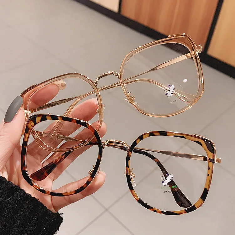 

Wholesale custom logo spectacles frames beautiful frame eyewear Woman glasses square Frame anti blue light blocking glasses, Mix color or custom colors