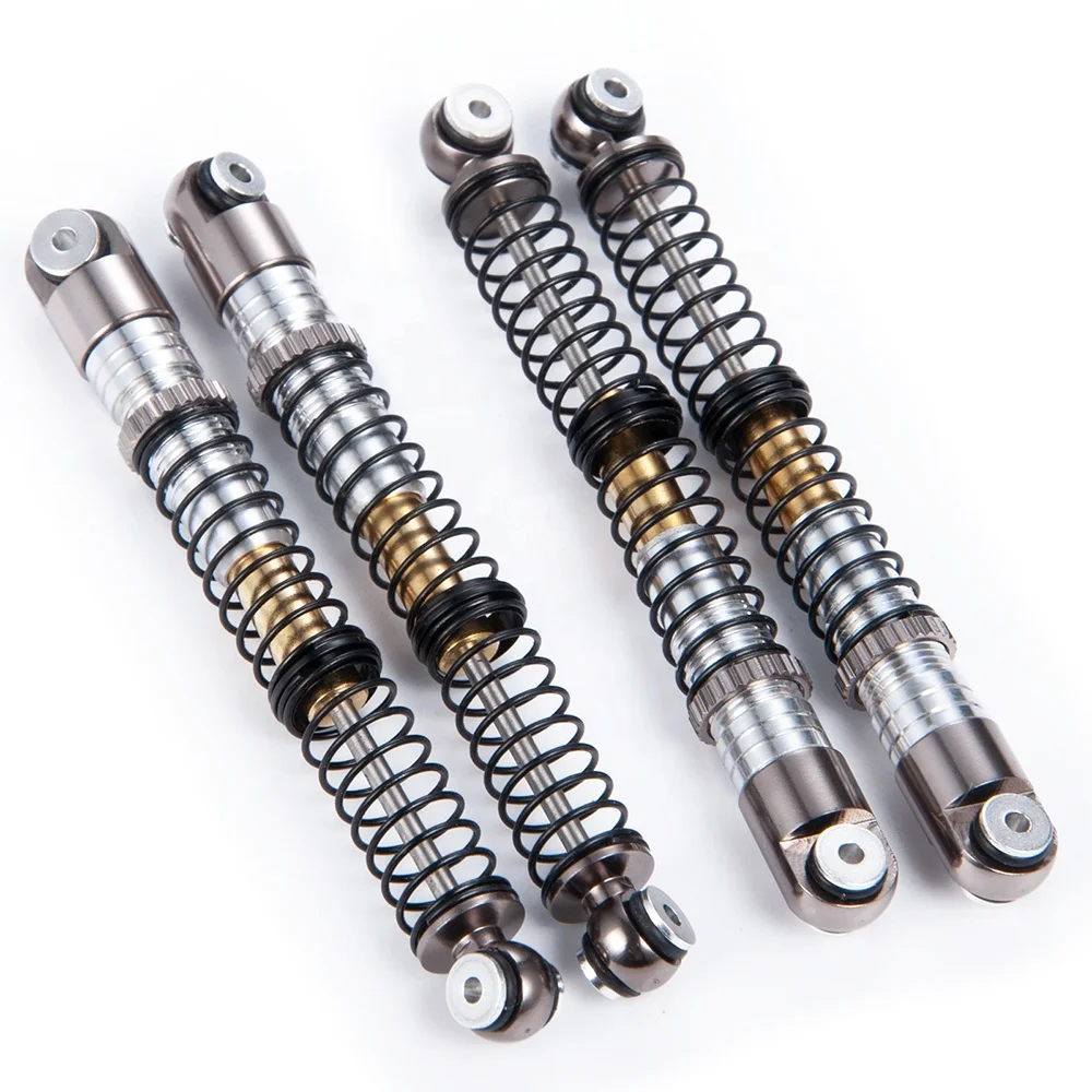 

New Arrival 53mm Shock Absorber Threaded Tele Damper for 1/24 RC Car SCX24 JLU Gladiator Micro Crawler Upgrade Parts Accessories