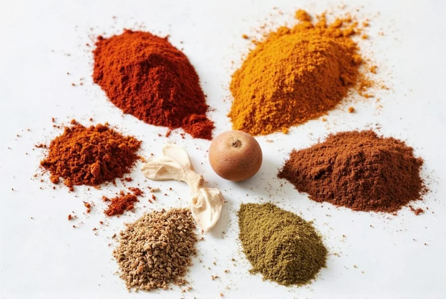 Comparison of spice blends and individual spices