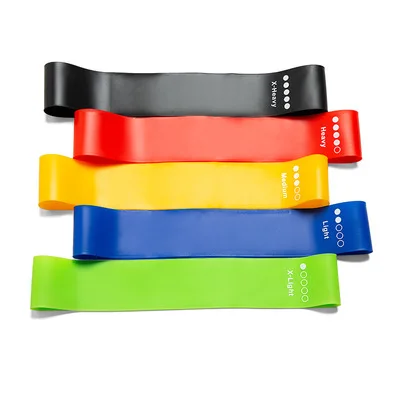 

Long And Short Low Aangepast Logo Resistance Elastic Bands Exercise Hip