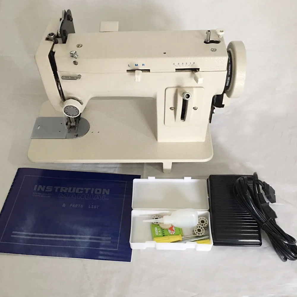 

multi-function domestic portable synchronous feeding zigzag sewing machine