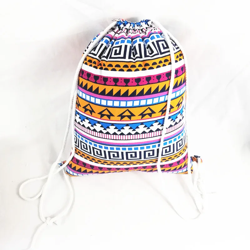 

High-grade Vintage Outdoor Handy Drawstring Backpack For Women
