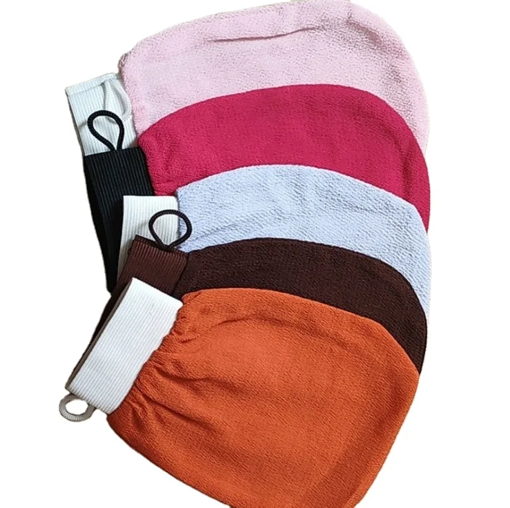 

Exfoliating Glove (Pink)Made with 100% Viscose a Biodegradable Fiber Exfoliating Body Glove